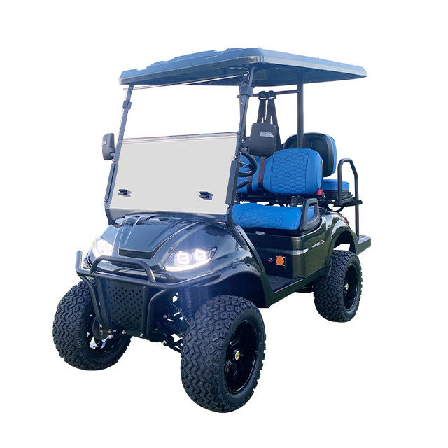 সর্বশেষ ট্রেন্ড 48V 62V 72V 5KW7.5KW মোটর 4 সিটার নতুন গল্ফ কার্ট ইলেকট্রিক সিই সার্টিফিকেট