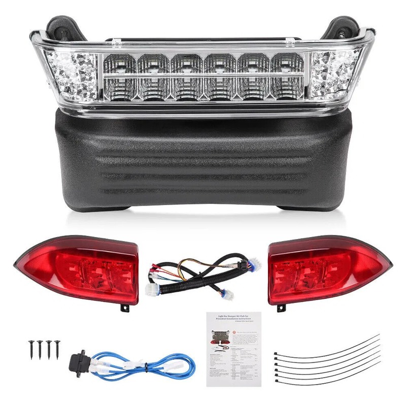 LED Light Kit for Club Car Precedent (2008.5-Up) with 12-48 Volts Operation and 10,000+ Operating Hours