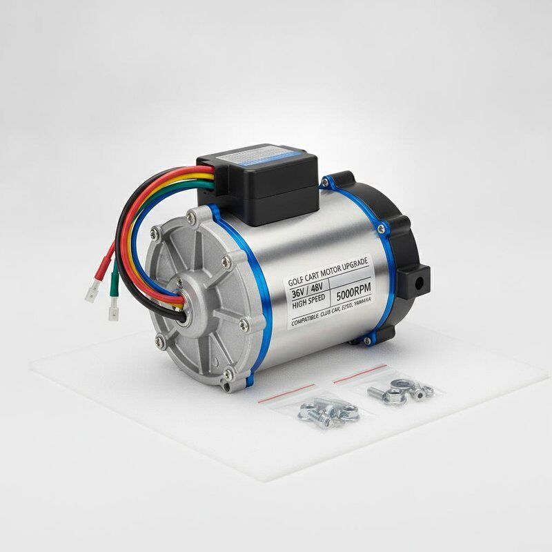 গল্ফ কার্ট মোটর 36V 48V ইলেকট্রিক আপগ্রেড ক্লাব কার EZGO ইয়ামাহা হাই স্পিড 5000RPM