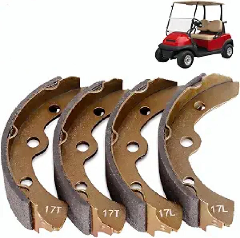 ক্লাব কার ব্রেক জুতা 101823201 OEM প্রতিস্থাপন 1995 পরে মডেল ফিট জৈব ঘর্ষণ আস্তরণের